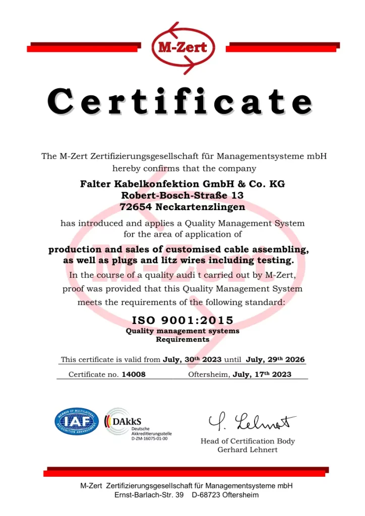 DIN EN ISO 9001:2015 english version