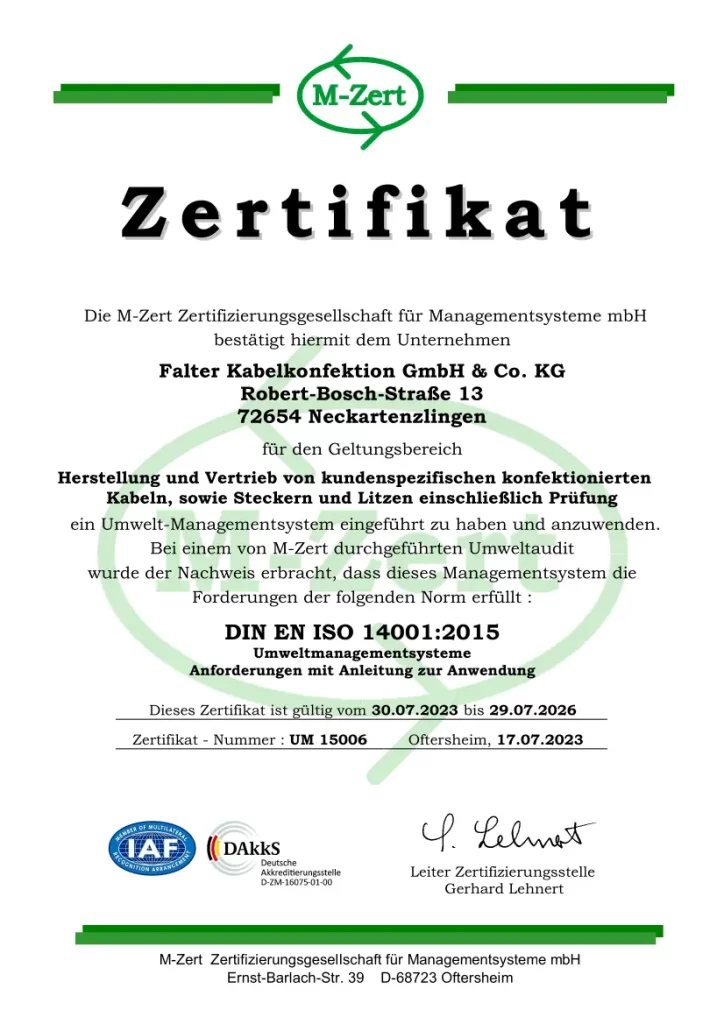 DIN EN ISO 14001:2015